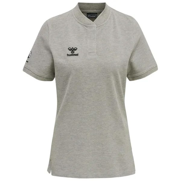 Женская рубашка-поло для мультиспорта Hmlmove Grid Polo HUMMEL, цвет grau