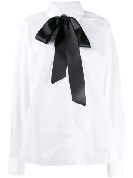 Alexandre Vauthier рубашка с бантом
