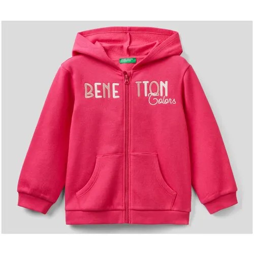 Худи на молнии United Colors of Benetton для девочек 22A_35TMG501H_1A2_82