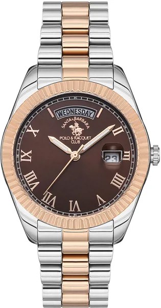 Наручные часы женские Santa Barbara Polo & Racquet Club SB.1.10253-5 серебристые