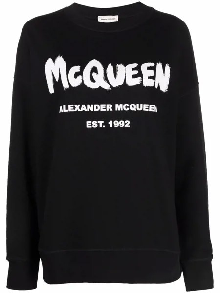 Alexander McQueen толстовка с логотипом