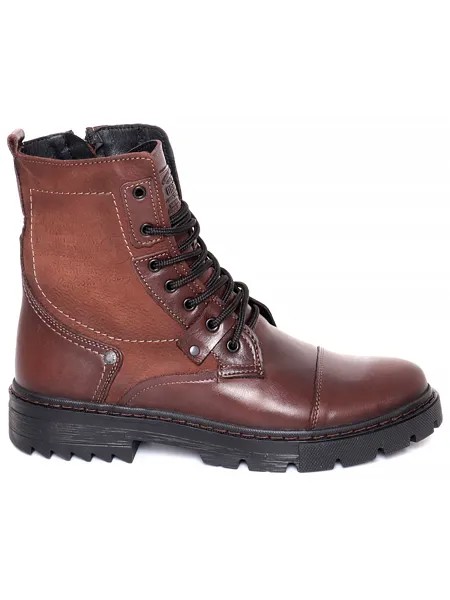 Ботинки TOFA мужские зимние, размер 40, цвет коричневый, артикул 609903-6