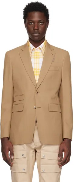 Классический светло-коричневый пиджак Burberry