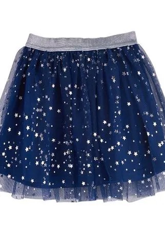 Тюлевая юбка для девочек AW19C46303921; Max&Jessi; размер: 5-6; цвет: темно-синий