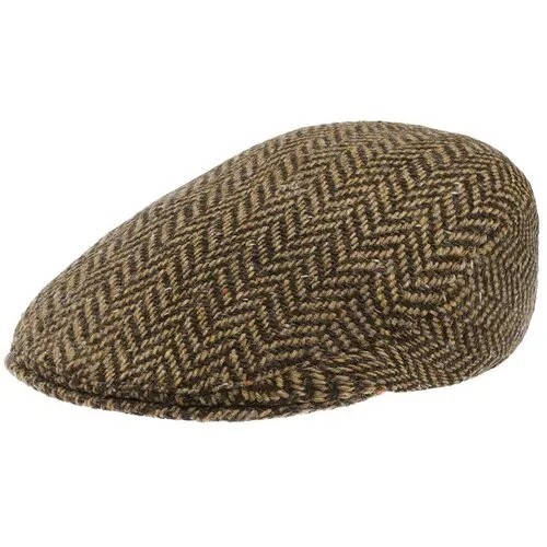 Кепка Hanna Hats, подкладка, размер 61, коричневый