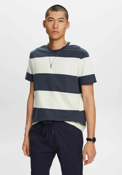 Футболка с принтом T-SHIRTS Esprit, цвет petrol blue