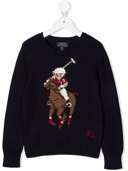 Ralph Lauren Kids джемпер с логотипом Polo Pony