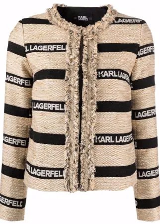 Karl Lagerfeld куртка с логотипом