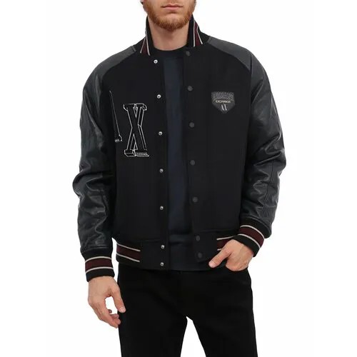 Бомбер Armani Exchange, размер XXL, синий