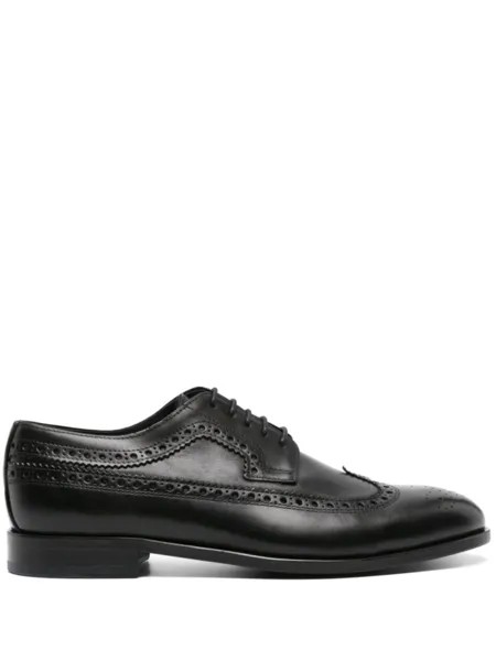 PS Paul Smith броги на блочном каблуке, черный