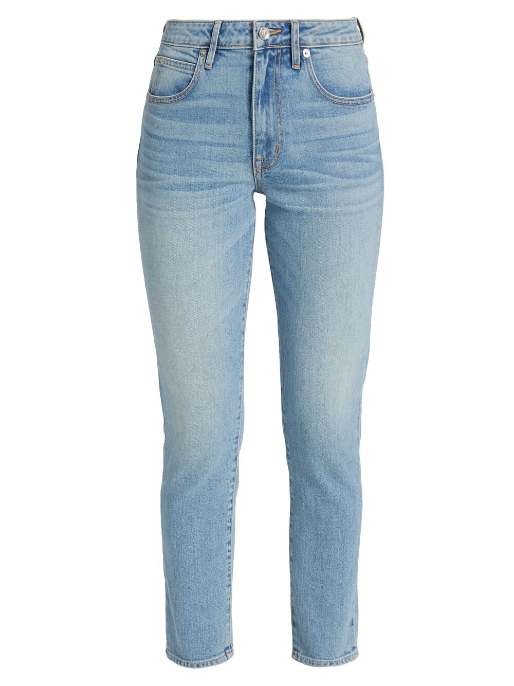Укороченные джинсы скинни Lou Lou Slim Fit SLVRLAKE