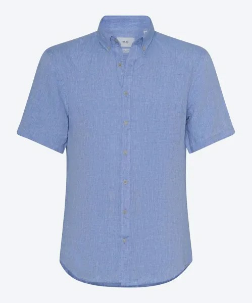 Рубашка BRAX Halbarm, цвет smooth blue