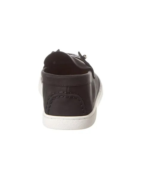 Christian Louboutin Chambeliboat Замшевые топсайдеры, черный