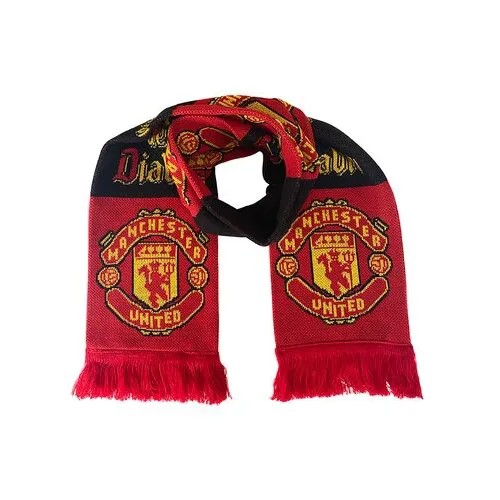 Шарф болельщика футбольного клуба Манчестер Юнайтед (FC Manchester United) Casillero del diablo - 146х16 см