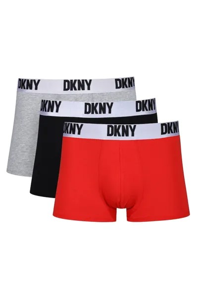 Боксеры Crossett 7641, 3 пары Dkny, красный