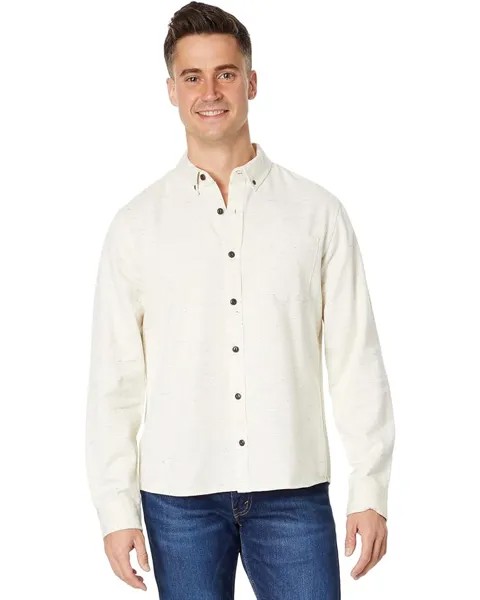 Рубашка L.L.Bean Signature Donegal Woven Long Sleeve Shirt, кремовый