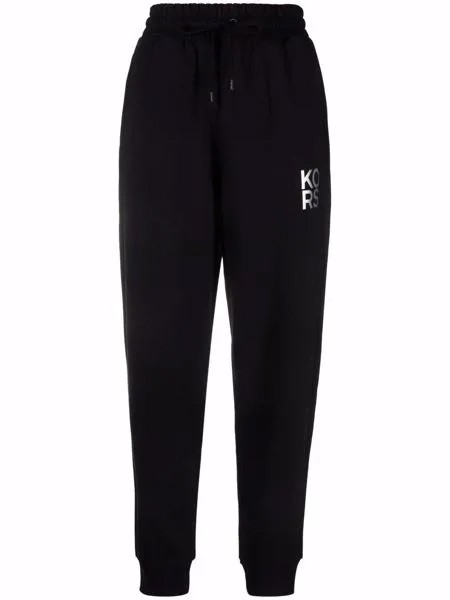 Michael Michael Kors спортивные брюки с кулиской и логотипом