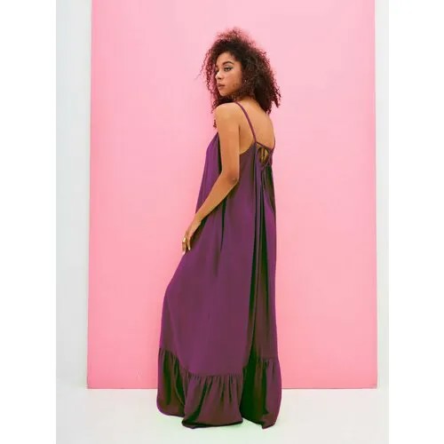 Сарафан YolKa_Dress, размер Единый, фиолетовый