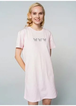 Сорочка ТВОЕ, размер XS, розовый