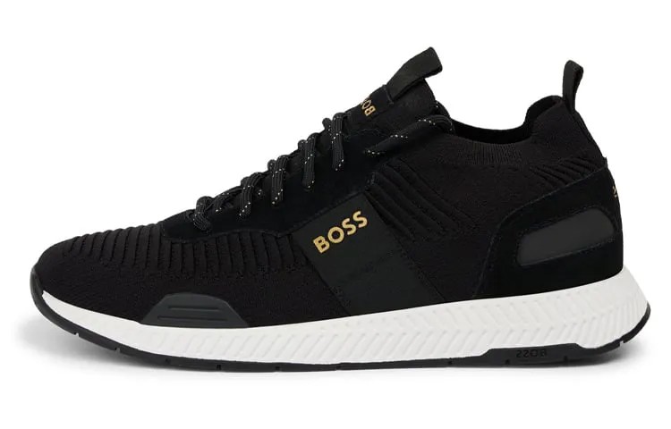 Кроссовки-носки BOSS на шнуровке Hugo Boss