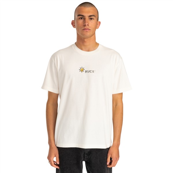 Футболка RVCA Tarot Way Ss Tee Antique White
