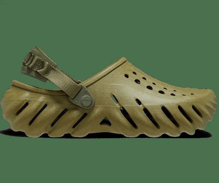 Сабо Echo Crocs женские, цвет Aloe