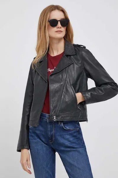Мотоциклетная куртка Pepe Jeans, черный