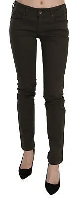 PLEIN SUD Jeans Серые повседневные джинсовые брюки скинни с заниженной талией IT38 / US4 / XS Рекомендуемая розничная цена 400 $