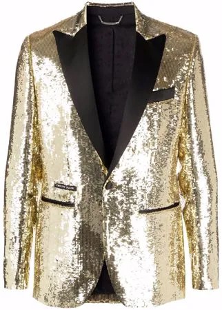 Philipp Plein декорированный пиджак Lord
