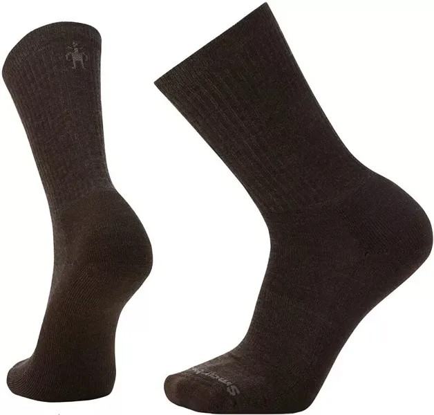 Однотонные носки в рубчик на каждый день Smartwool, черный