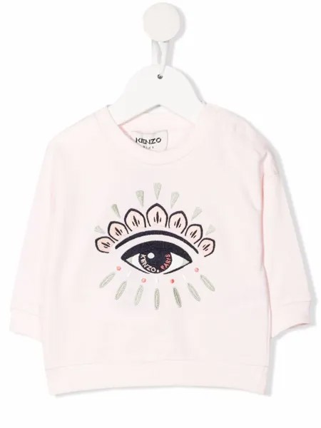 Kenzo Kids толстовка с вышивкой