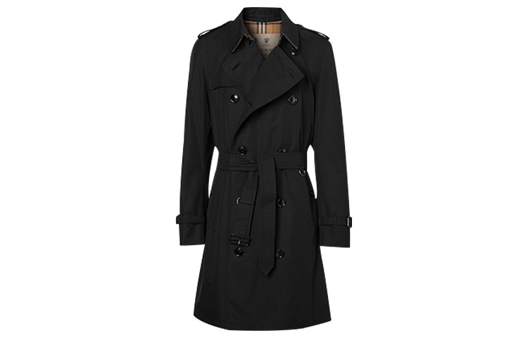 Мужской тренч Burberry, цвет Black