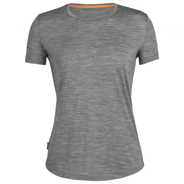 Рубашка из мериноса Icebreaker Women's Sphere II S/S Tee, цвет Metro Heather