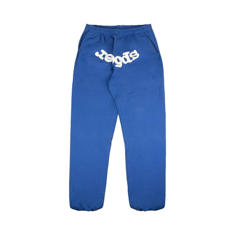 Спортивные брюки Sp5der Logo Joggers 'Blue', синий