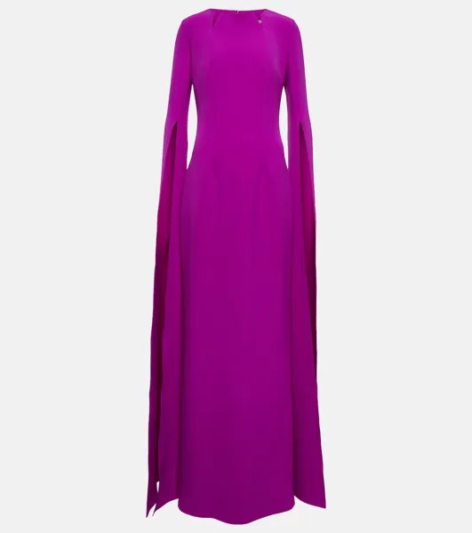 Креповое платье SAFIYAA, фиолетовый