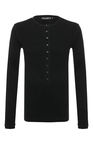 Хлопковый лонгслив Dolce & Gabbana