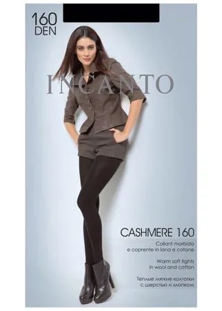 Колготки Incanto Cashmere, 160 den, размер 3, черный