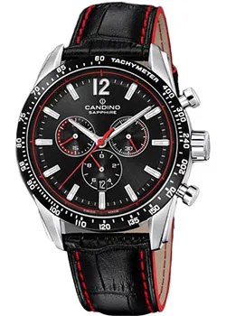 Швейцарские наручные  мужские часы Candino C4681.4. Коллекция Chronograph