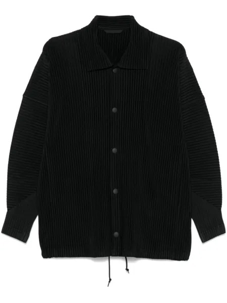 Homme Plissé Issey Miyake куртка-рубашка MC August, черный