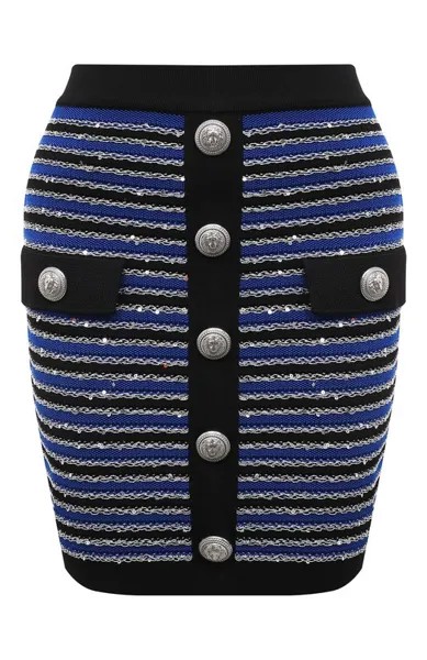 Юбка из вискозы Balmain