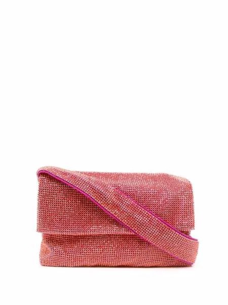 Benedetta Bruzziches crystal-embellished tote bag