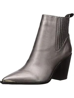 KENNETH COLE NEW YORK Женские серебристые ботильоны без шнуровки Western-West 9,5 м