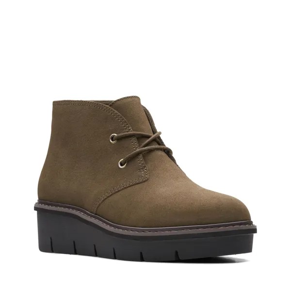 Ботинки женские Clarks Airabell Ankle 26163835 хаки 39 EU