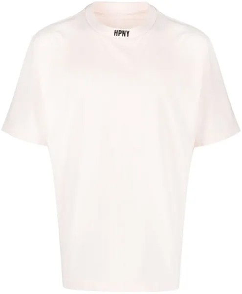 Heron Preston футболка HPNY с вышитым логотипом, розовый
