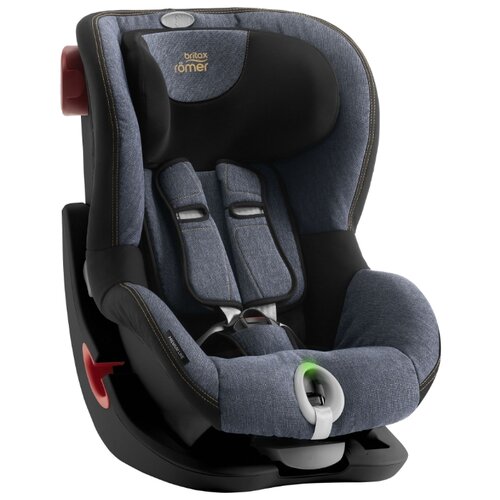 Автокресло группа 1 (9-18 кг) BRITAX ROMER King II LS, Blue Marble black series