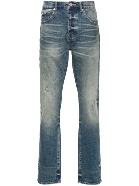 Purple Brand прямые джинсы P005 2 Year Dirty Fade, синий