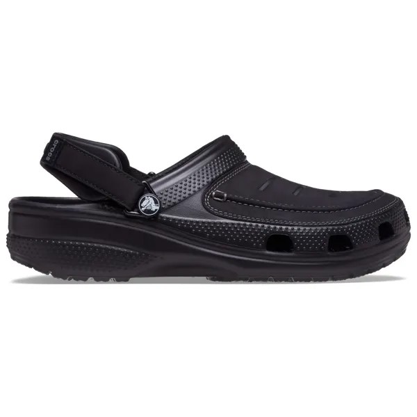Сандалии Crocs Yukon Vista II LiteRide Clog, цвет Black/Slate Grey
