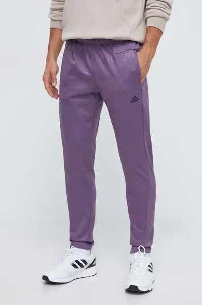 Джоггеры adidas, фиолетовый