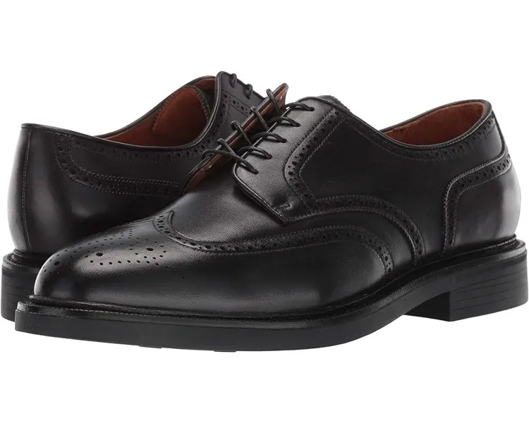 Оксфорды Polo Ralph Lauren Asher Wing Tip, цвет Black Calf Leather