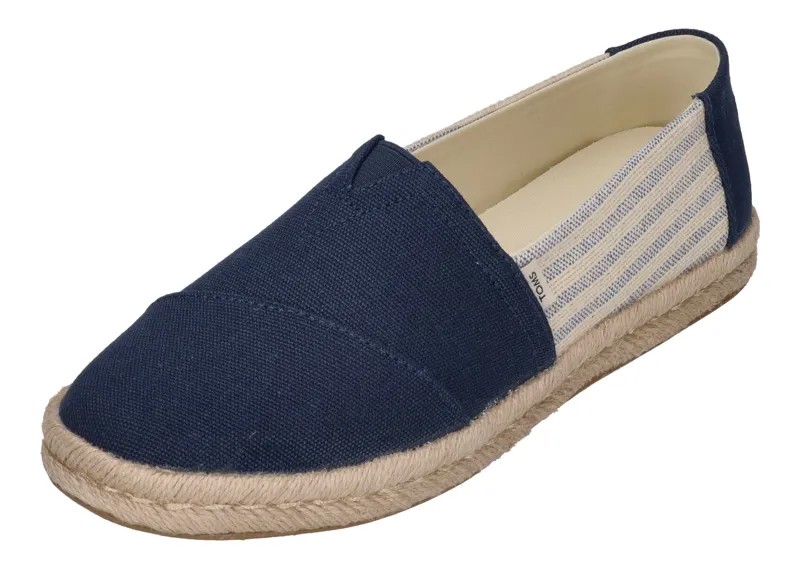 Эспадрильи TOMS ALPARGATA ROPE 2.0 10020689, синий